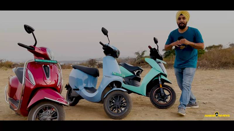 article, autos, cars, ola s1 pro vs ather 450x vs bajaj chetak; which electric scooter performs best on an incline?