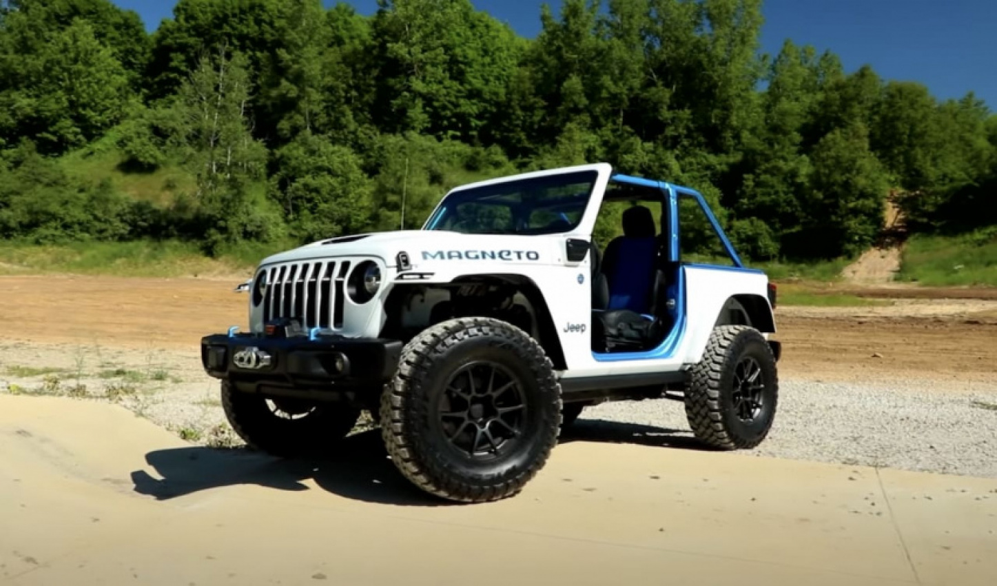 autos, cars, electric vehicle, jeep, jeep wrangler, wrangler, jeep wrangler electric will be submersible, offer front storage [update]