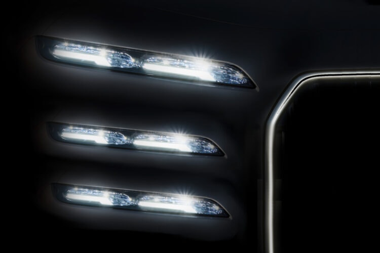 autos, bmw, cars, april 1, bmw 7-series, bmw teases triple split headlight design coming to future models