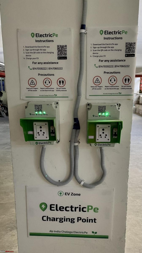 autos, cars, android, charging station, electric vehicles, ev charging, indian, member content, android, pics: ev charging stations installed in my apartment