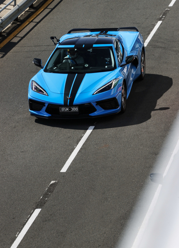 autos, cars, corvette c8 stingray turns heads on its way to fifth at motor’s performance car of the year 2022