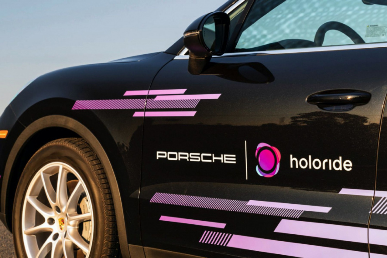 autos, cars, porsche, porsche teams with holoride to create in-car vr gaming experience