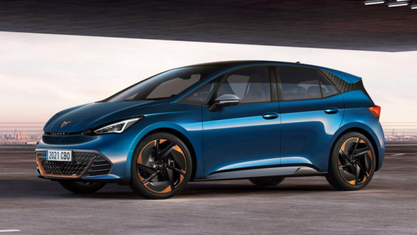 autos, cars, cupra, hp, electric cars, new 2022 cupra born: 228bhp e-boost pricing revealed