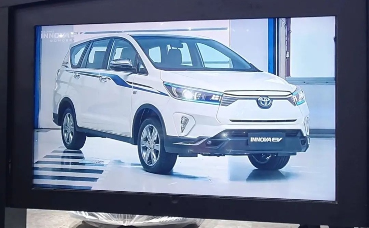 autos, cars, toyota, toyota showcases innova electric concept at 2022 iims