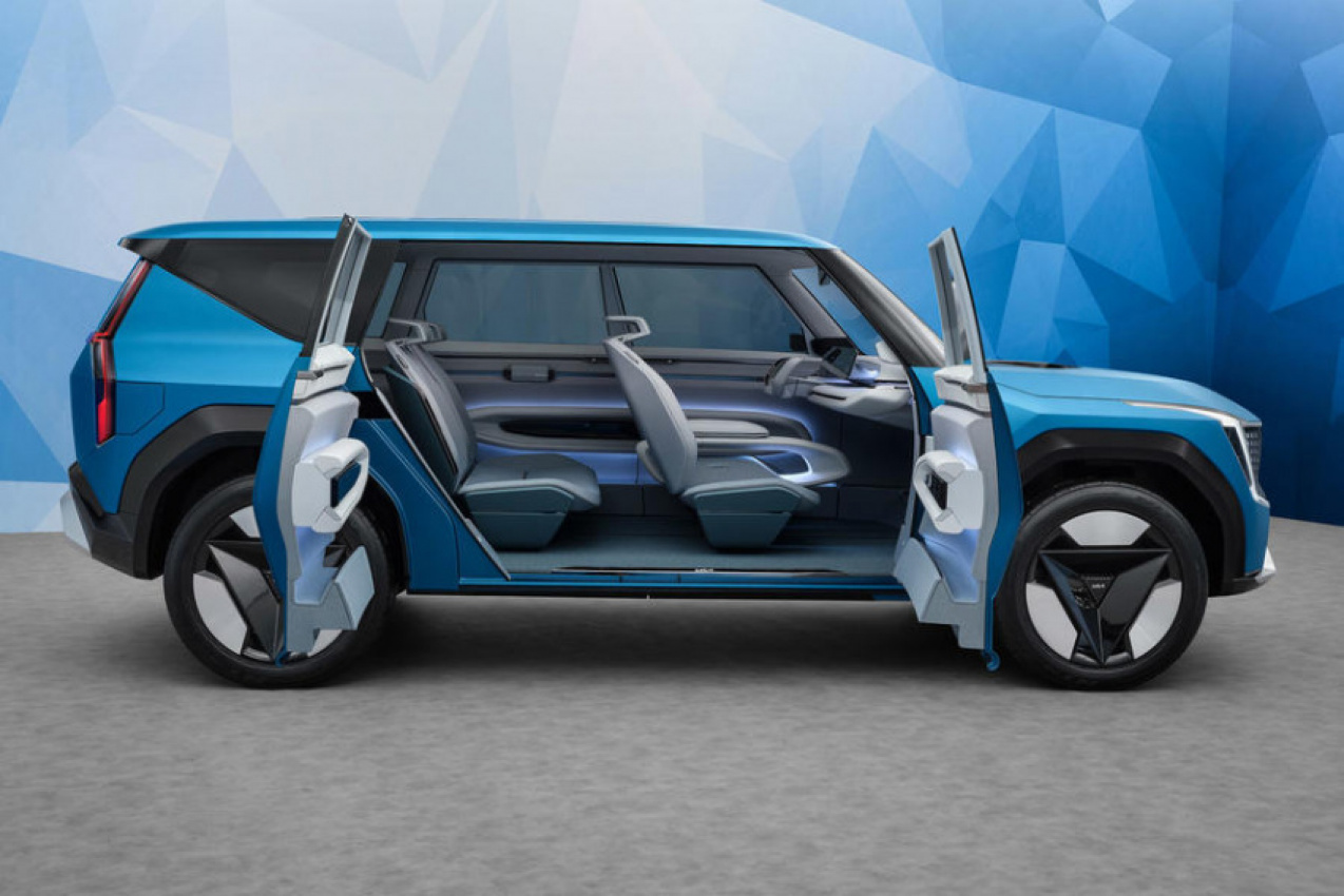 autos, cars, electric vehicle, kia, car news, new cars, vnex, kia ev9 electric suv confirmed for europe in 2023