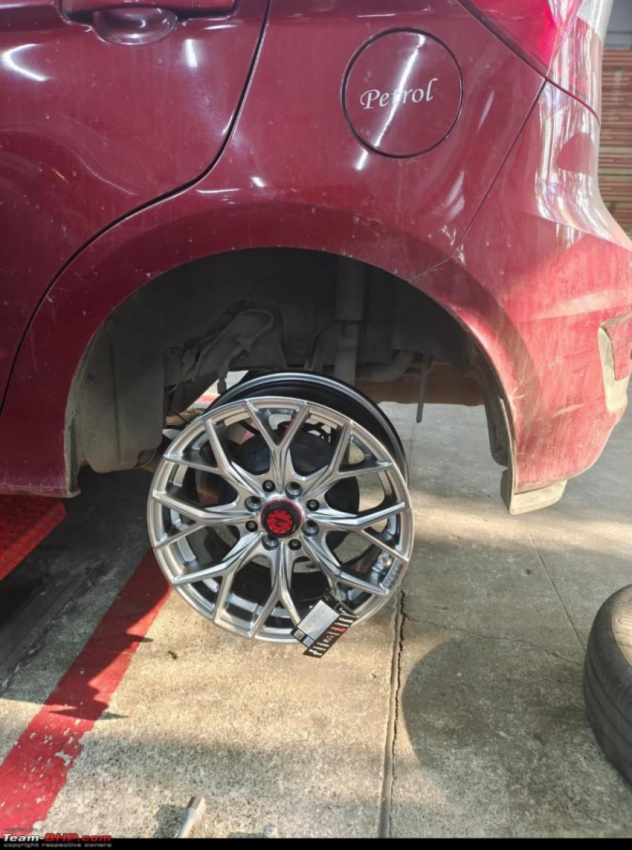 autos, cars, ford, alloy wheels, ford figo, indian, member content, tyres, ford figo upgrades: fitting lenso alloy wheels & yokohama tyres