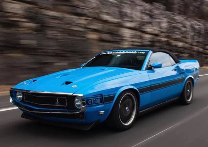 autos, cars, shelby, mustang, someone made a 1969 shelby out of a 2008 mustang