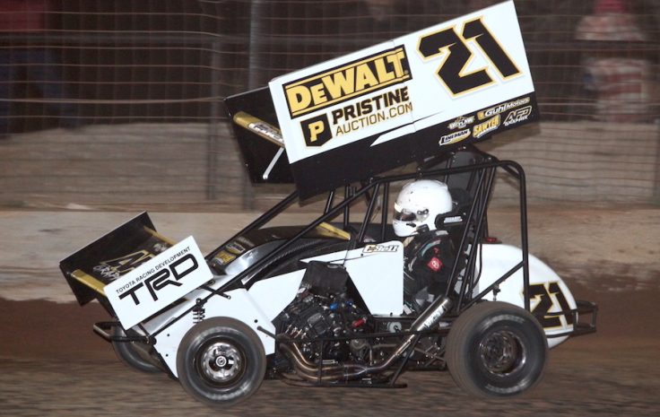 all sprints & midgets, autos, cars, bell makes it two-for-two in micros