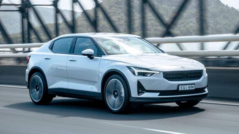 autos, cars, polestar, tesla, electric, electric cars, hatchback, industry news, polestar 2, polestar 2 2022, polestar hatchback range, polestar news, showroom news, tesla model 3, want an electric car but don't want to wait for a tesla model 3? polestar australia has its 2 in stock and ready to go