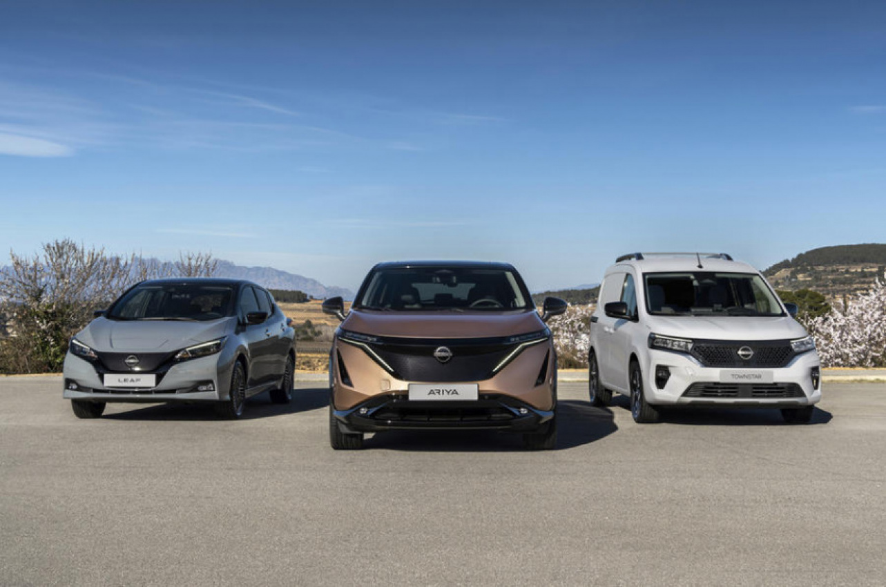 autos, cars, nissan, reviews, business, car news, dealership, sales and marketing, new cars, vnex, nissan presents six-model line-up in push for electric mobility