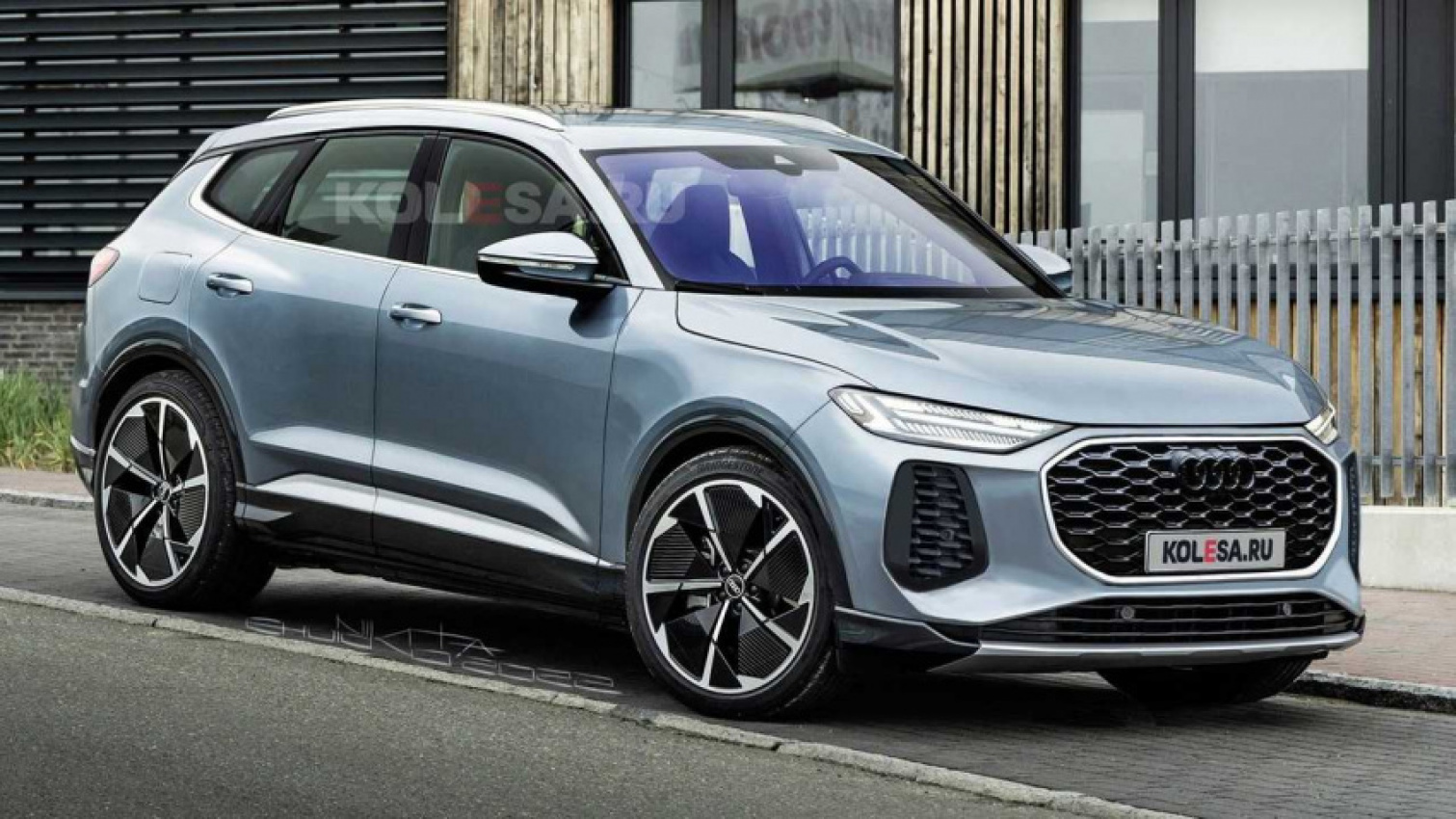 audi, autos, cars, audi q5, vnex, 2024 audi q5 rendering takes after first spy shots with prototypes