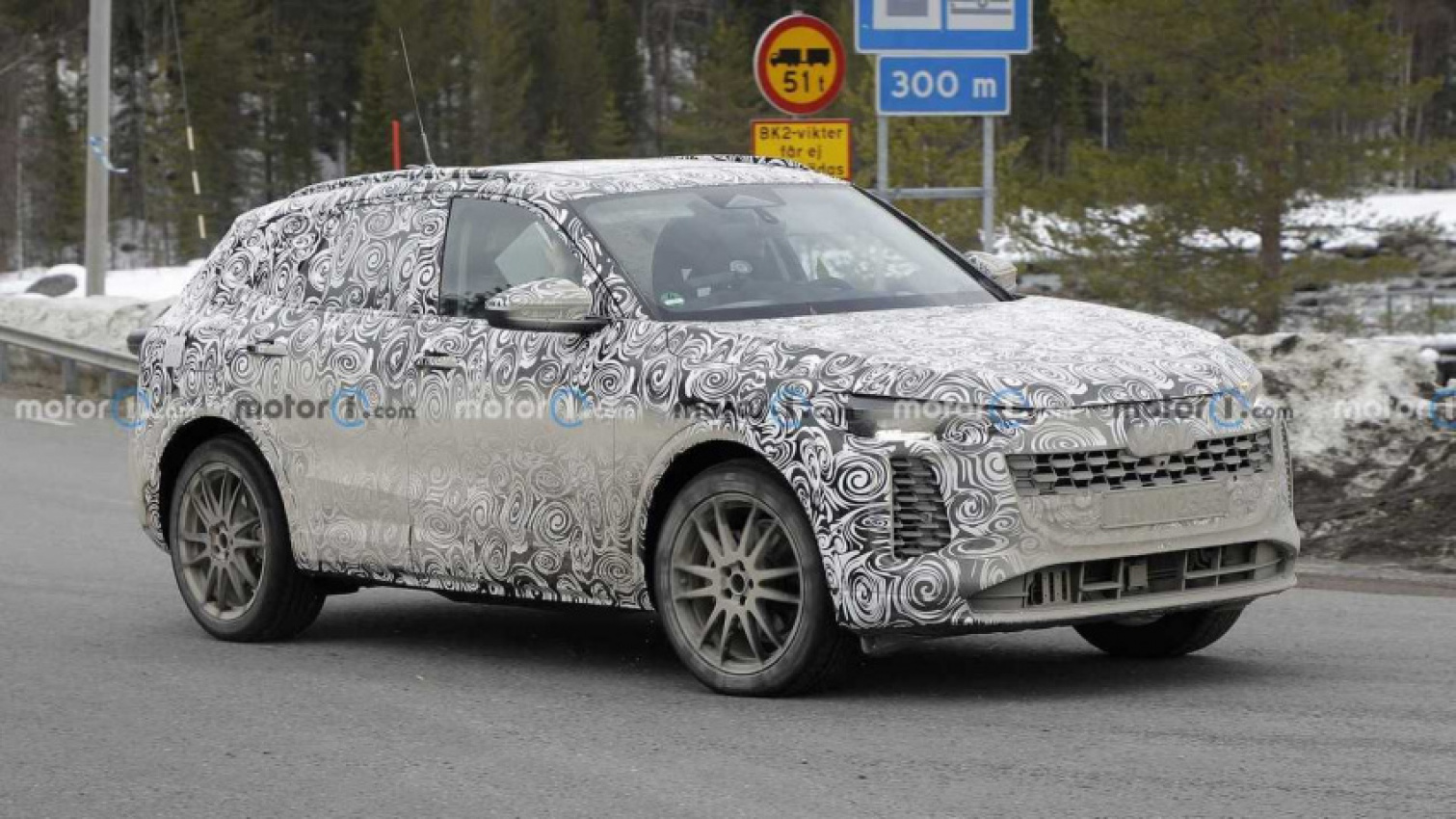 audi, autos, cars, audi q5, vnex, 2024 audi q5 rendering takes after first spy shots with prototypes