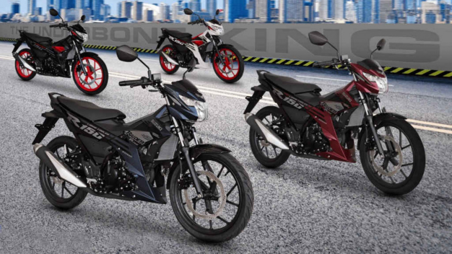 autos, cars, suzuki, motorcycle, news, suzuki motorcycles, suzuki raider r150 fi adds new colors with same power and fuel efficiency