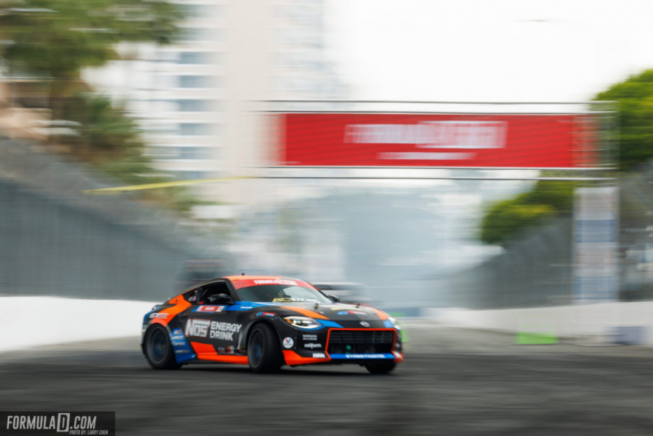 autos, cars, more racing, formula drift long beach ends with a bang, another bang, and a whimper