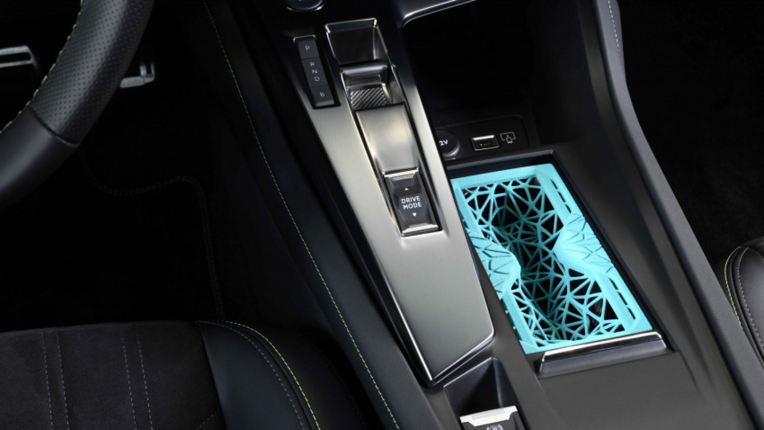 autos, cars, geo, peugeot, check out peugeot’s wild 3d printed cupholders