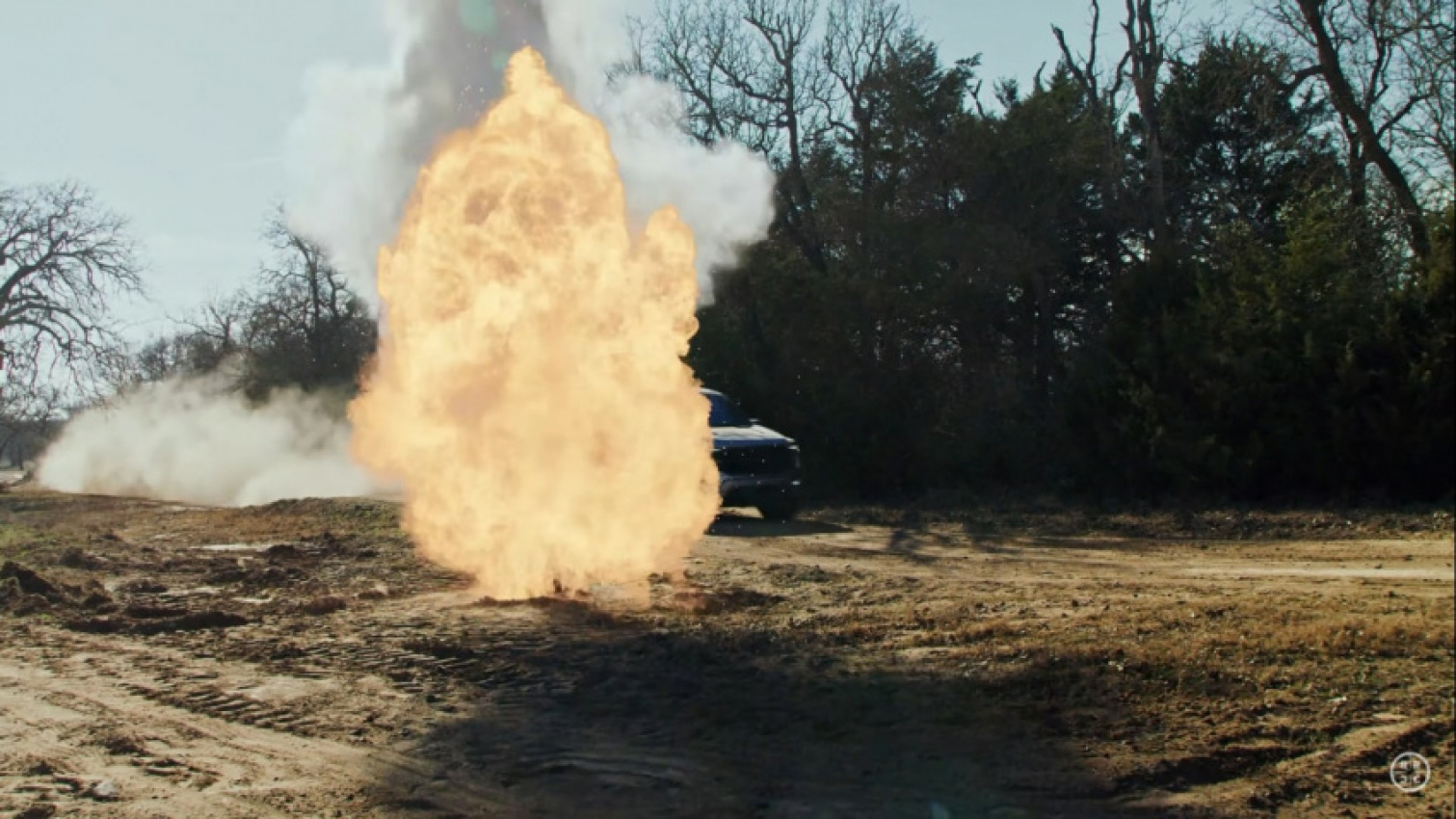 autos, cars, truck, vehicle-genres, roush f-150 + coffee + explosions + bucky lasek = whatever this video is