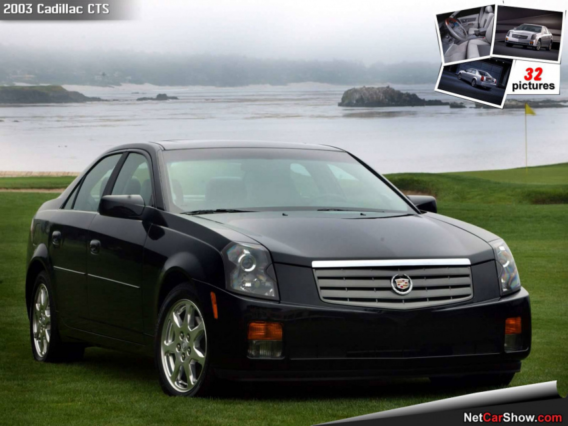 autos, cadillac, cars, classic cars, 2000s, cadillac cts, year in review, cadillac cts 2003