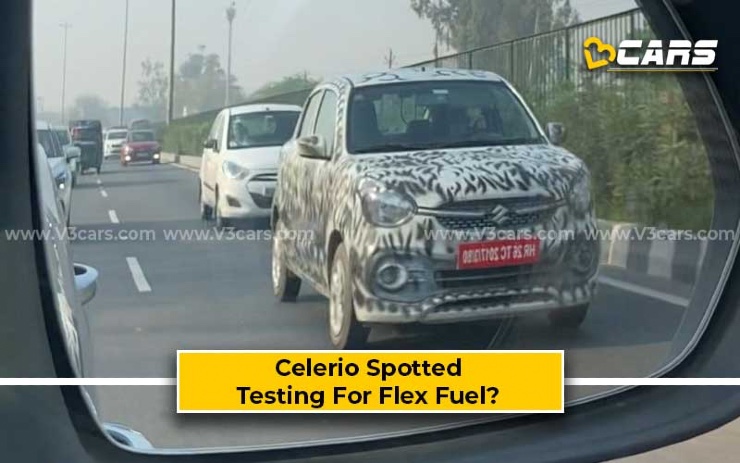autos, cars, suzuki, is maruti suzuki testing celerio flex-fuel under the camouflage?