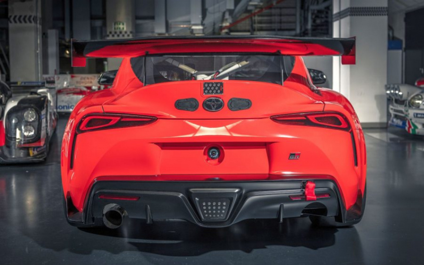 autos, cars, news, toyota, motorsports, racing, toyota gr supra, toyota supra, toyota gr supra gt4 ’50 edition’ race car is limited to just six examples