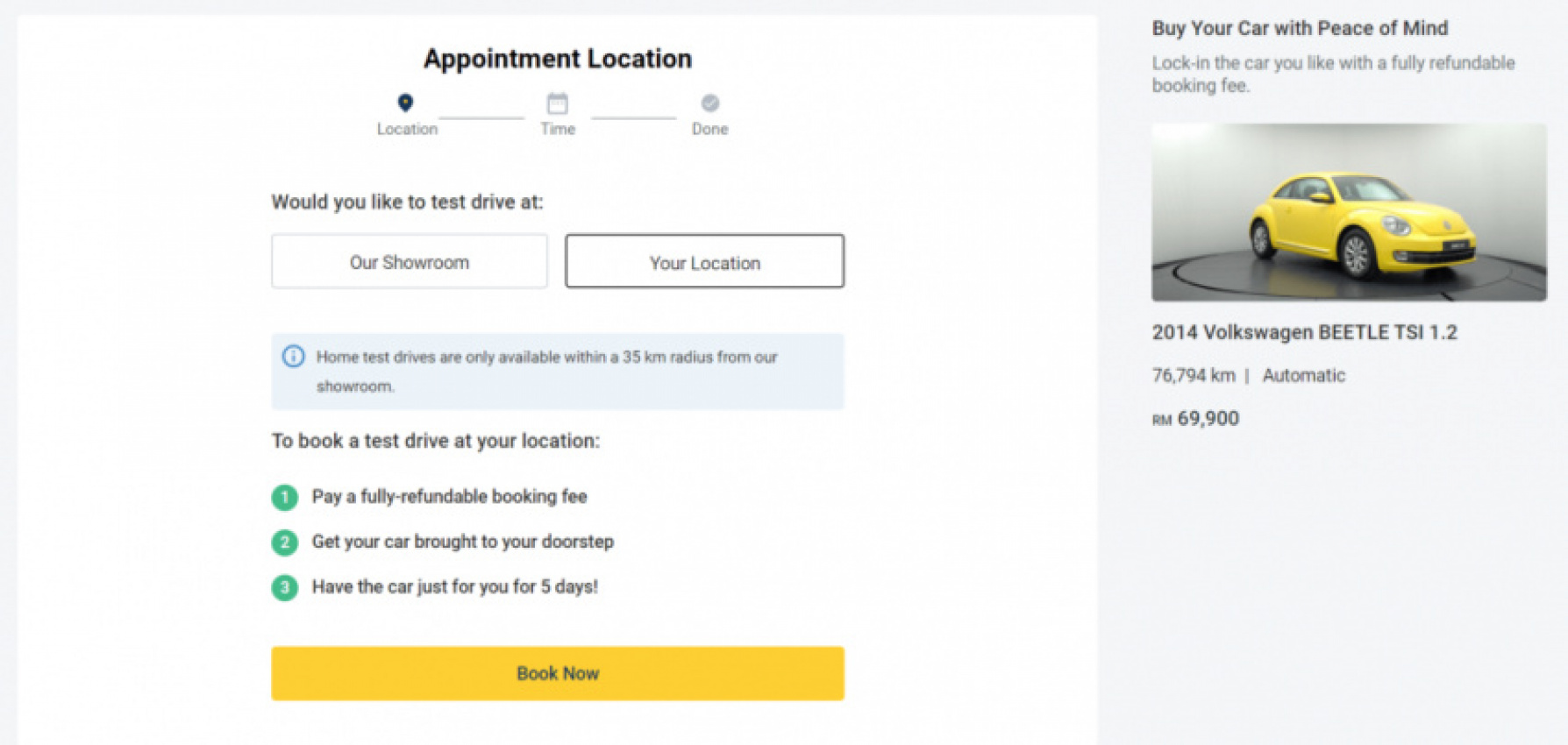 autos, buying a car, cars, here’s how you can book a test drive with carsome