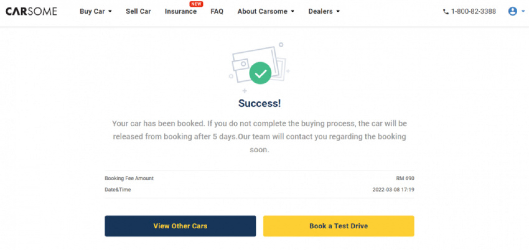 autos, buying a car, cars, here’s how you can book a test drive with carsome
