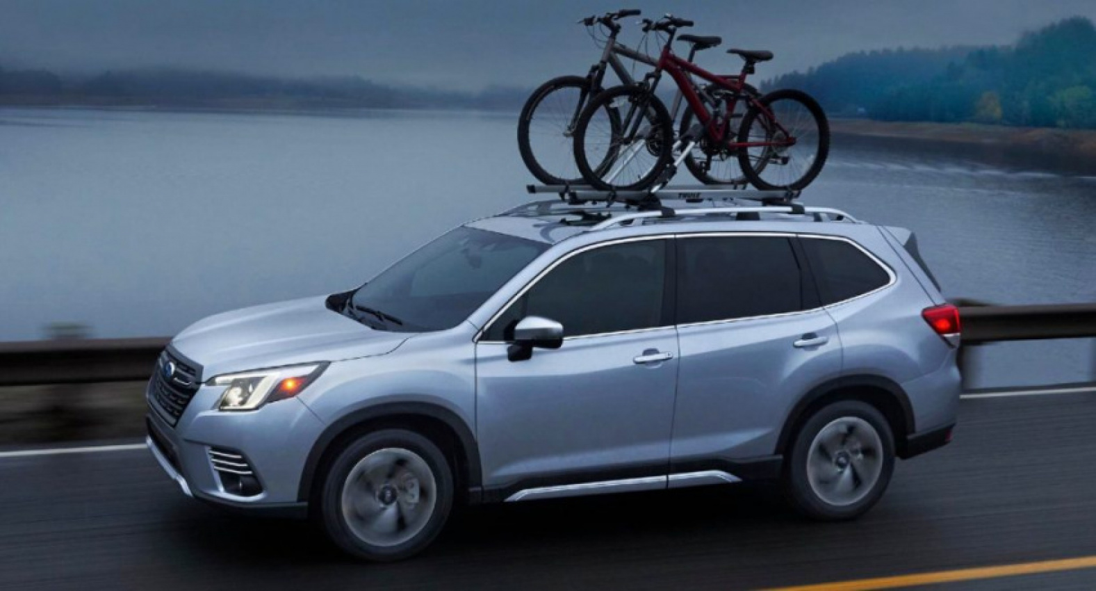 autos, cars, subaru, toyota, small, midsize and large suv models, subaru forester, toyota rav4, consumer reports: the subaru forester surprisingly leaves the toyota rav4 in the dust
