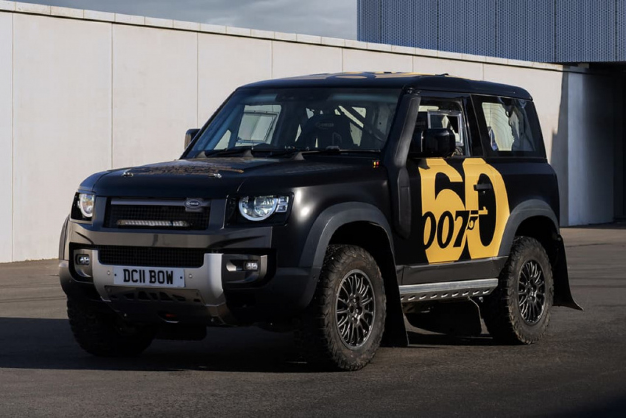 autos, cars, land rover, reviews, 4x4 offroad cars, adventure cars, car news, defender, land rover defender, rally-ready land rover defender 007 revealed