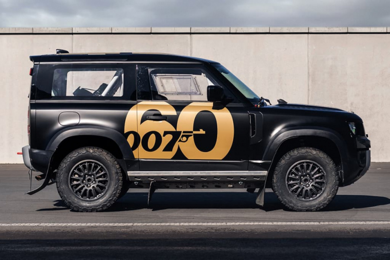 autos, cars, land rover, reviews, 4x4 offroad cars, adventure cars, car news, defender, land rover defender, rally-ready land rover defender 007 revealed