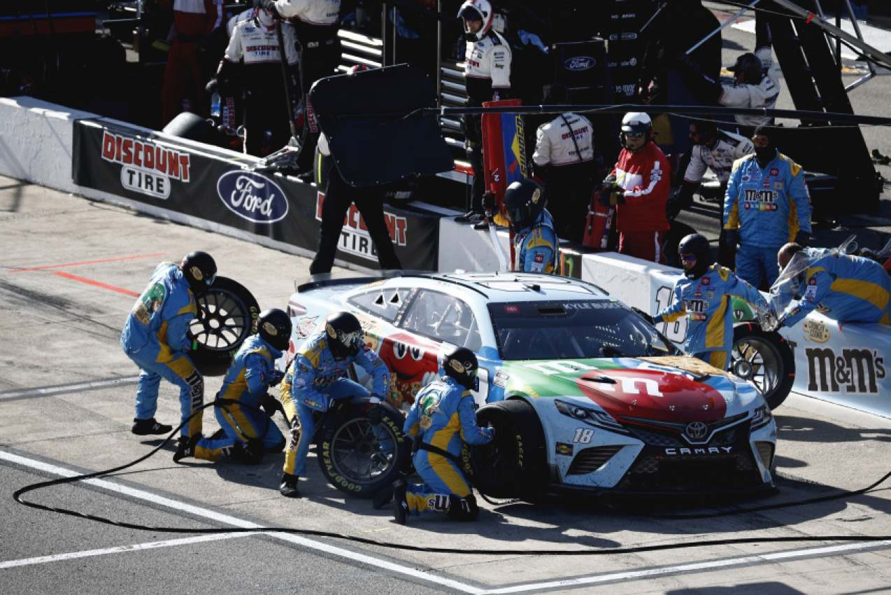 autos, cars, nascar, breaking, richmond results: how denny hamilin became nascar's seventh different winner this season