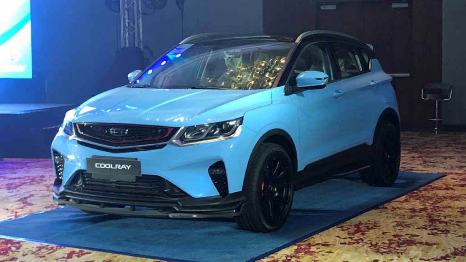 autos, cars, geely, car launch, compact crossover, geely coolray, news, 2022 geely coolray gt limited edition shows this sub-compact suv can play well with the aftermarket
