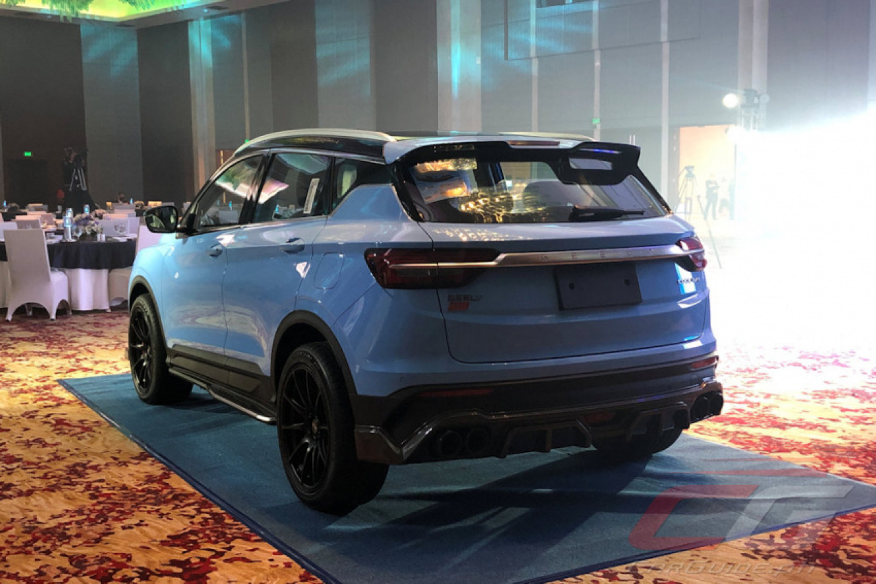 autos, cars, geely, car launch, compact crossover, geely coolray, news, 2022 geely coolray gt limited edition shows this sub-compact suv can play well with the aftermarket