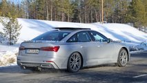 audi, autos, cars, audi s6, audi s6 test mule spied with loud, real exhaust beneath fake tips