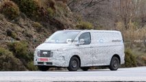 autos, cars, ford, ford transit, next-gen ford transit custom spied with production body