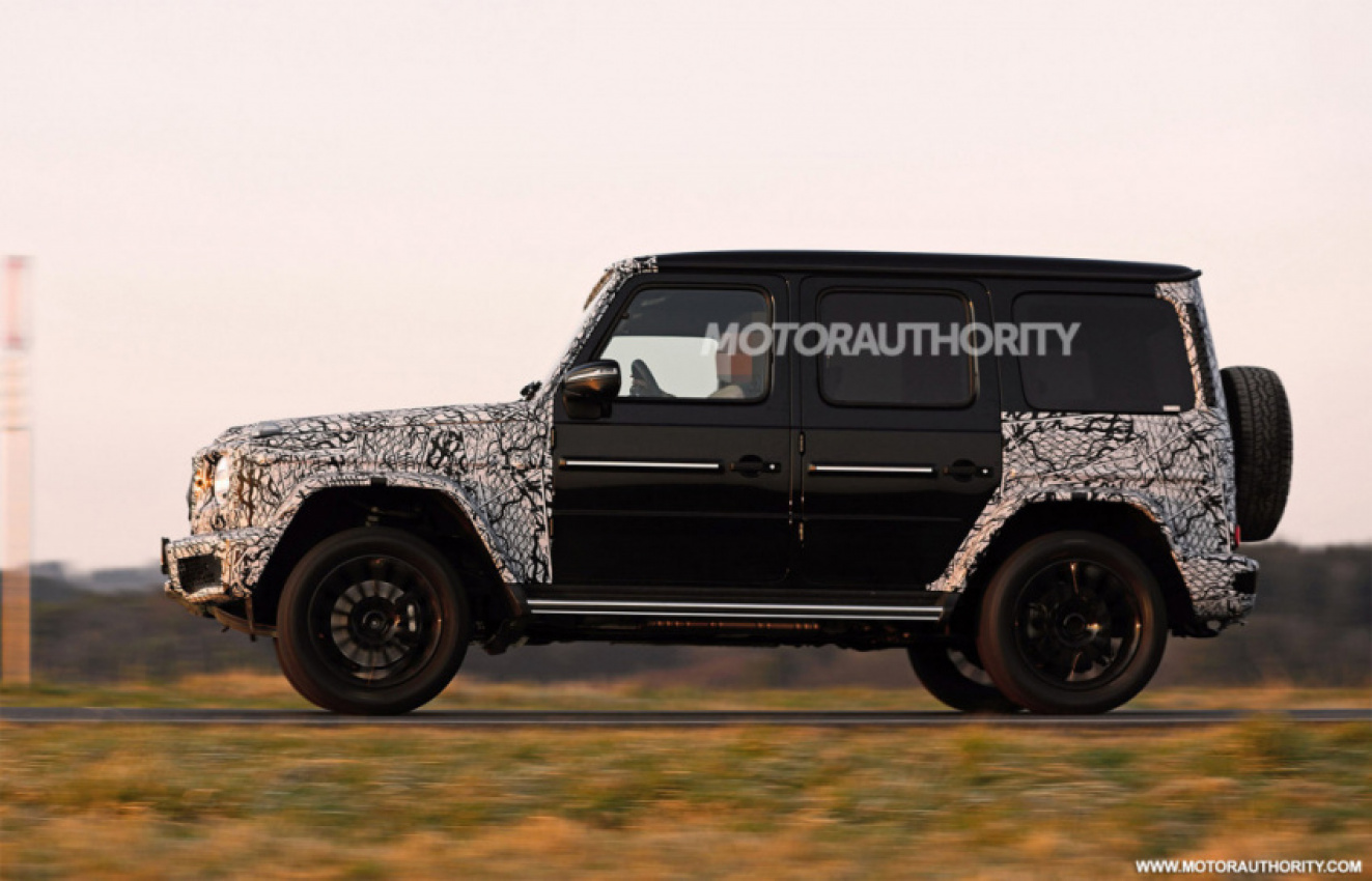 autos, cars, mercedes-benz, luxury cars, mercedes, mercedes-benz g class news, mercedes-benz news, spy shots, suvs, videos, youtube, 2023 mercedes-benz g-class spy shots and video: first update for suv icon's second generation