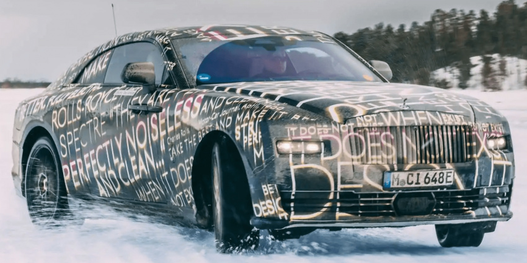 automobile, autos, cars, electric vehicle, rolls-royce, arjeplog, spectre, sweden, rolls-royce completes winter testing for the spectre