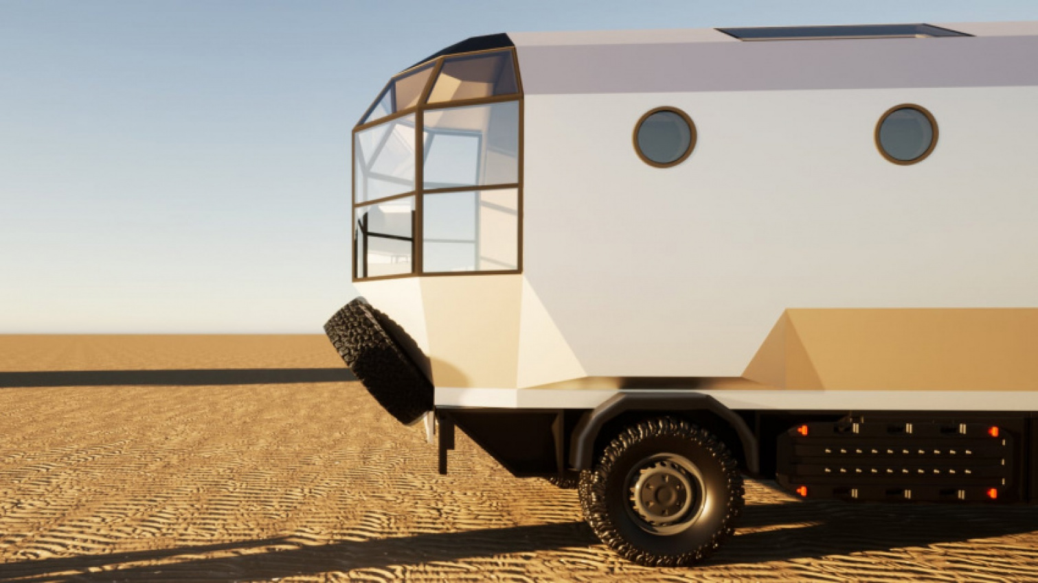 autos, cars, vehicle-genres, the texino atrium camper van prototype is a next-level fish bowl