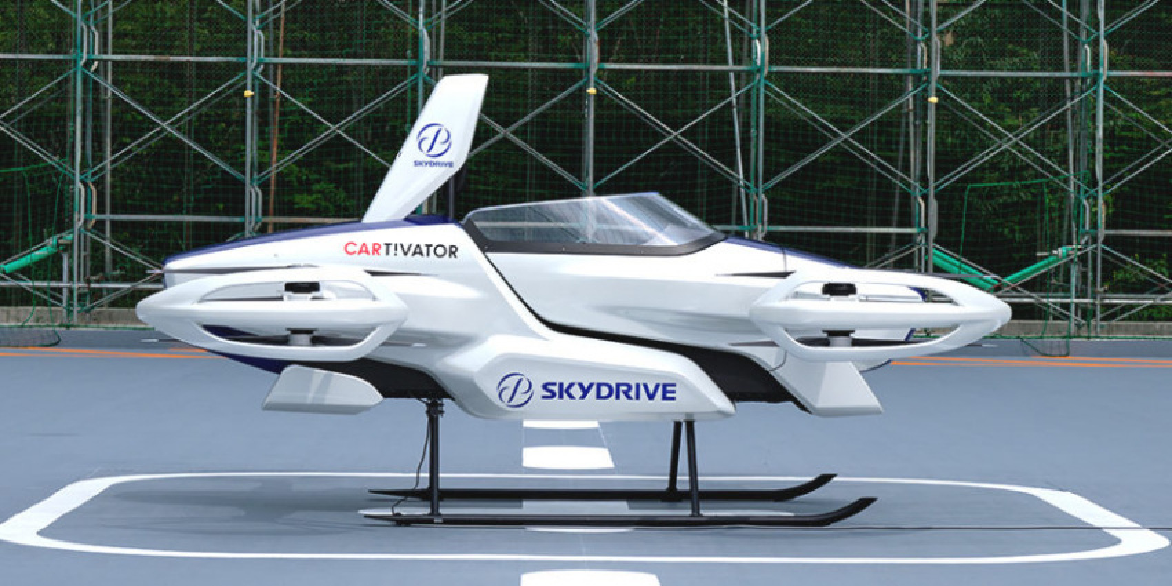 air, autos, cars, electric vehicle, suzuki, air taxis, japan, osaka, skydrive, vtol, suzuki & skydrive partner on evtol development