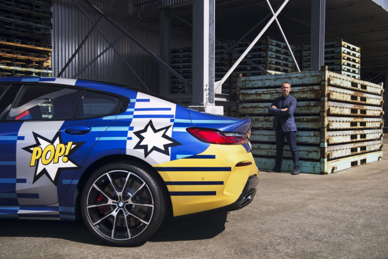 autos, bmw, cars, bmw 8 x jeff koons, jeff koons, bmw the 8 x jeff koons signed by artist grabs $475,000 at auction