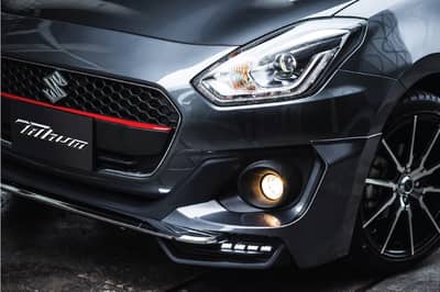 article, autos, cars, suzuki, this suzuki looks pretty swift even while standing still, thanks to a bolt-on body-kit
