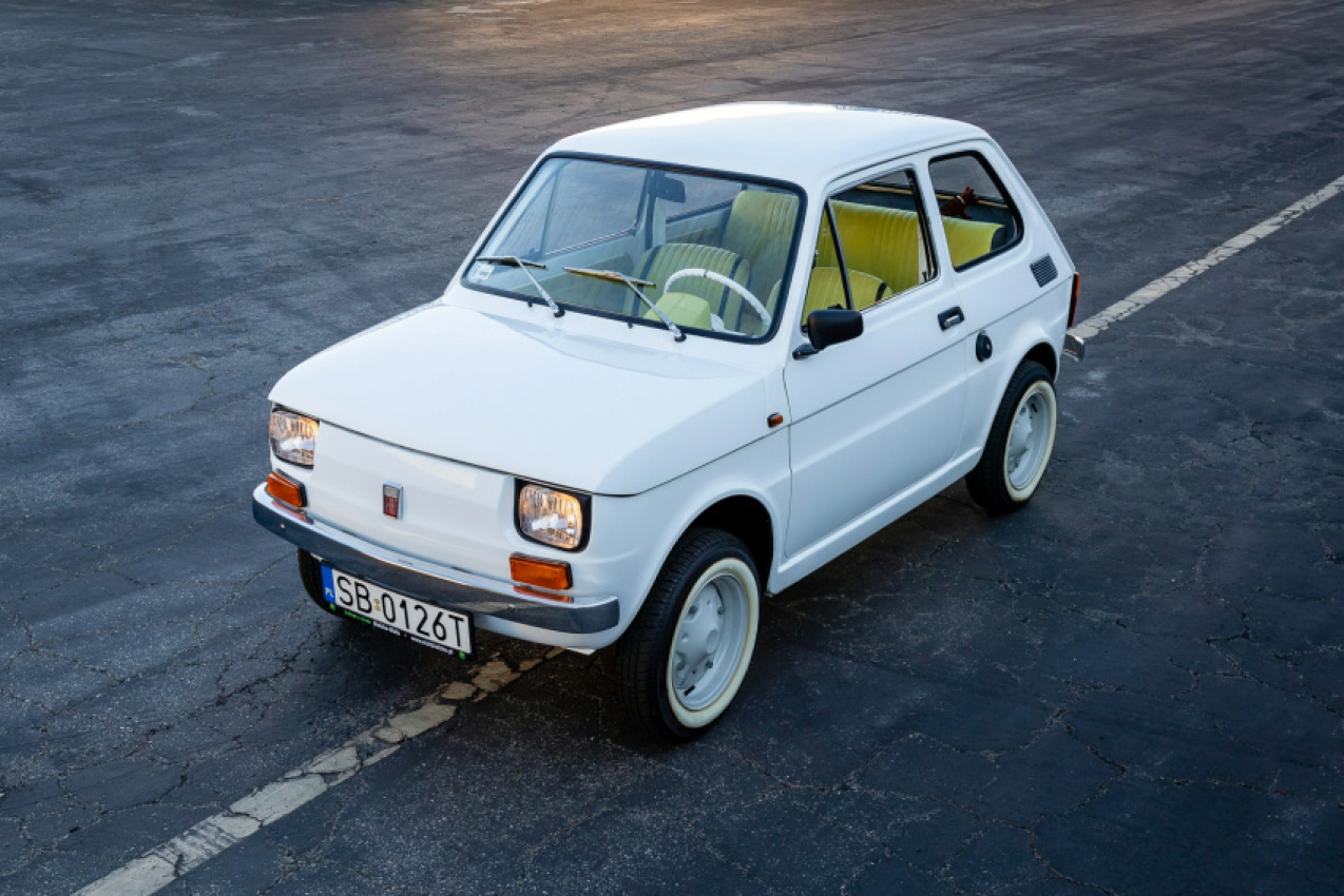 autos, cars, fiat, 500 for charity, car, cars, driven, driven nz, motoring, movies, new zealand, news, nz, tom hanks 1974 fiat 126p sold for $83, world, tom hanks 1974 fiat 126p sold for $83,500 for charity