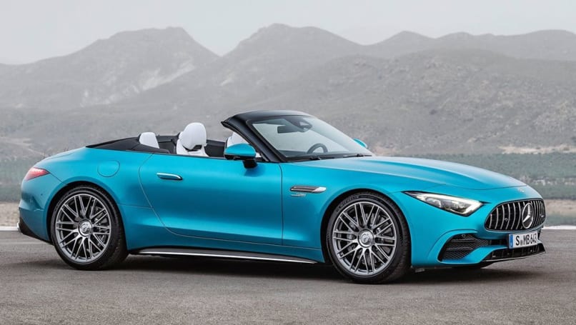 autos, bmw, cars, mercedes-benz, mg, porsche, bmw z4, convertible, industry news, mercedes, mercedes-benz convertible range, mercedes-benz news, mercedes-benz sl-class, mercedes-benz sl-class 2022, prestige & luxury cars, showroom news, bmw z4 and porsche 718 boxster finally have some competition! 2022 mercedes-amg sl 43 landing this year to try and snatch the sporty convertible crown