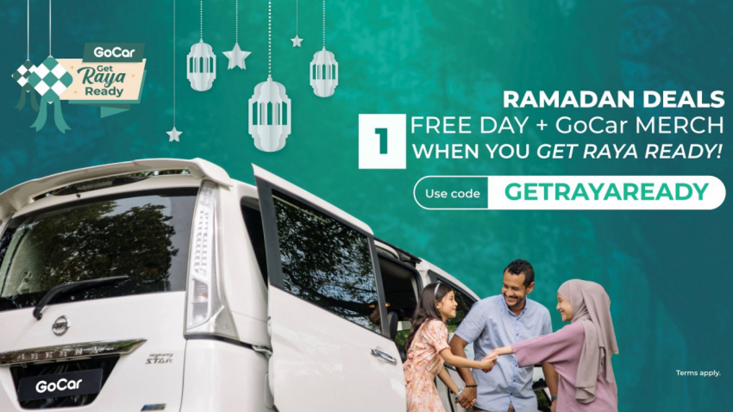 autos, cars, featured, car sharing, gocar, gocar malaysia, hari raya, malaysia, gocar hari raya promotion offers extra day free