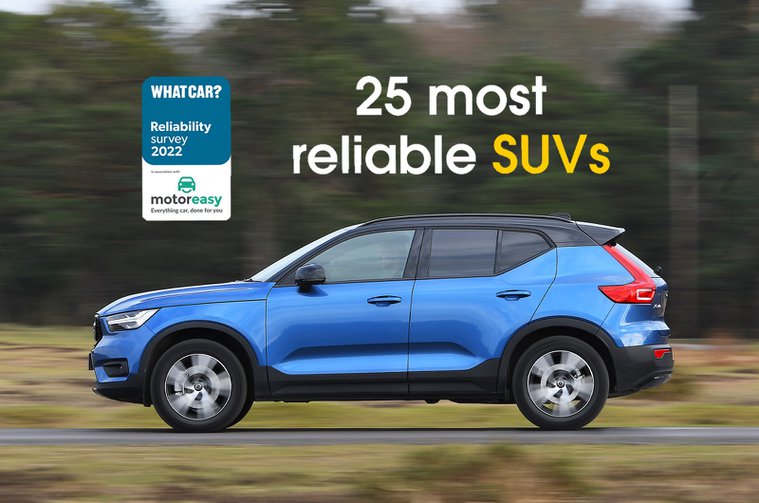 cars, best suvs, reliability, the 25 most reliable suvs
