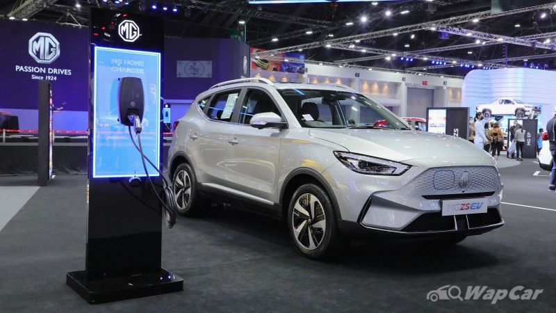 autos, cars, mg, android, mg zs, android, electric dreams for mg - over 3,000 bookings in just 12 days, new 2022 mg zs ev and mg ep a hit in thailand