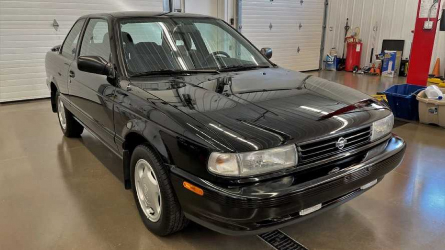 autos, cars, nissan, nissan sentra, 1992 nissan sentra se-r with just 445 miles sells for $33,500