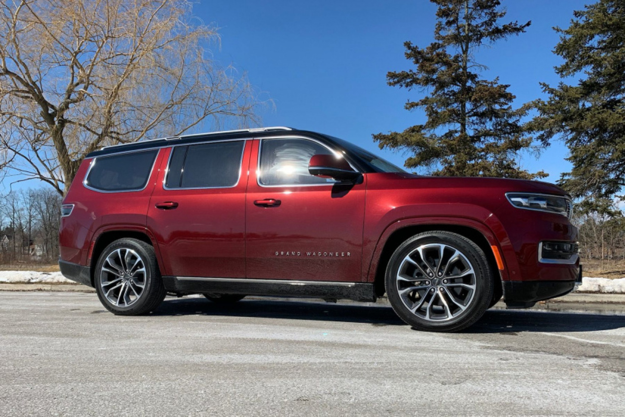 autos, cars, jeep, luxury, android, android, millennial mom’s review: 2022 jeep grand wagoneer