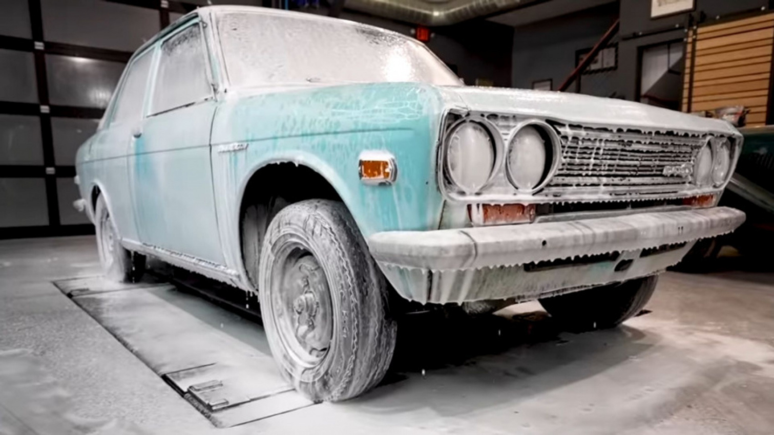 autos, cars, datsun, american, asian, celebrity, classic, client, europe, exotic, features, handpicked, luxury, modern classic, muscle, news, newsletter, off-road, sports, supercar, trucks, 1970 datsun 510 finally gets washed after 44 years of sitting