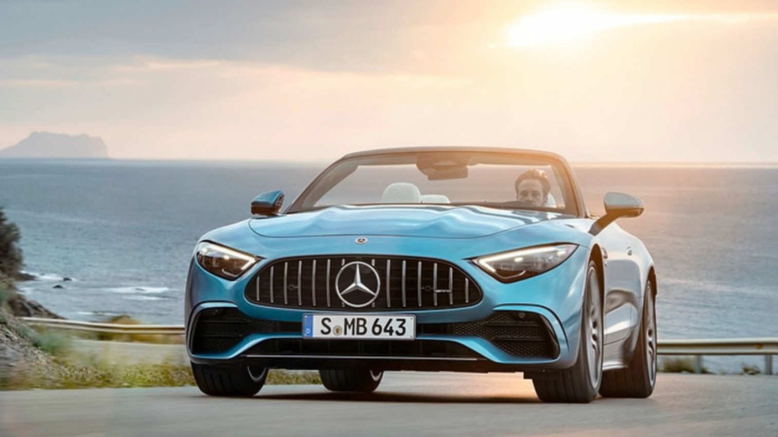 autos, cars, mercedes-benz, mg, news, mercedes, new mercedes-amg sl 43: a four-pot and electric turbo for the roadster
