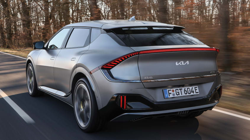 autos, cars, kia, reviews, electric cars, new 2022 kia ev6 gt prototype review