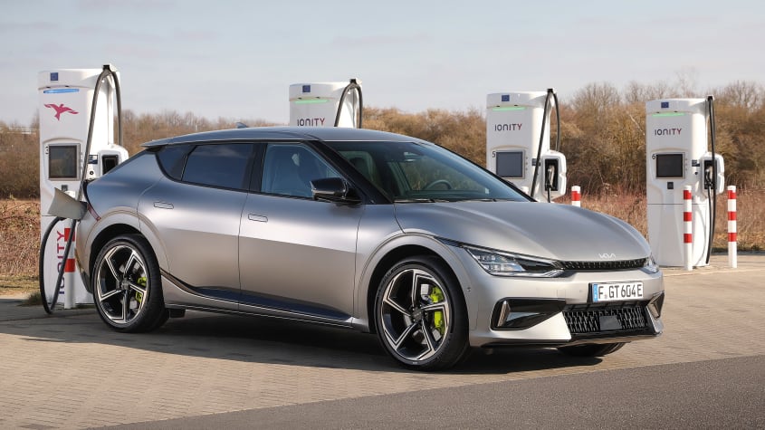 autos, cars, kia, reviews, electric cars, new 2022 kia ev6 gt prototype review